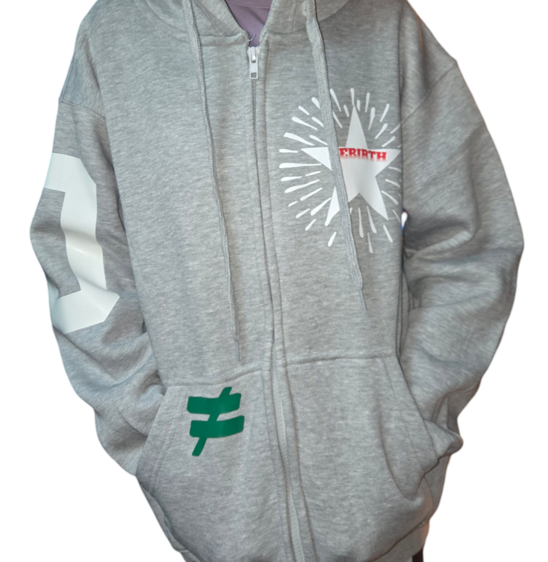 POMS Rebirth Zip Up Hoodie