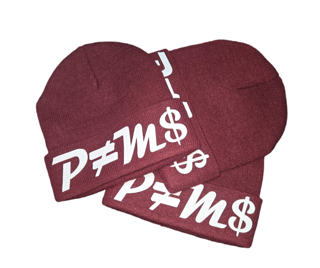 POMS Print Beanie